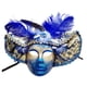 thumbnail image 4 of Máscara de Yuyangstore disfraz de Halloween azul, 4 of 8