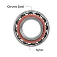 thumbnail image 2 of Unique Bargains 7000AC Angular Contact Ball Bearing 10x26x8mm Single Row, Open, 25 Contact Angle, 30x62x16mm 1, 2 of 4