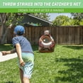 thumbnail image 3 of GoSports Inflataman Baseball Toss Challenge - Inflatable Catcher Strike Zone Pitching Game, 3 of 6