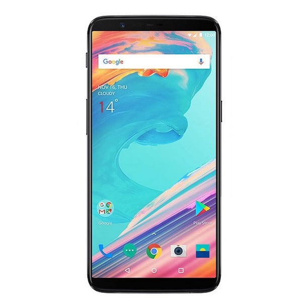 OnePlus 5T Grade B Unlocked Midnight Black 128 GB 6 01 In 
