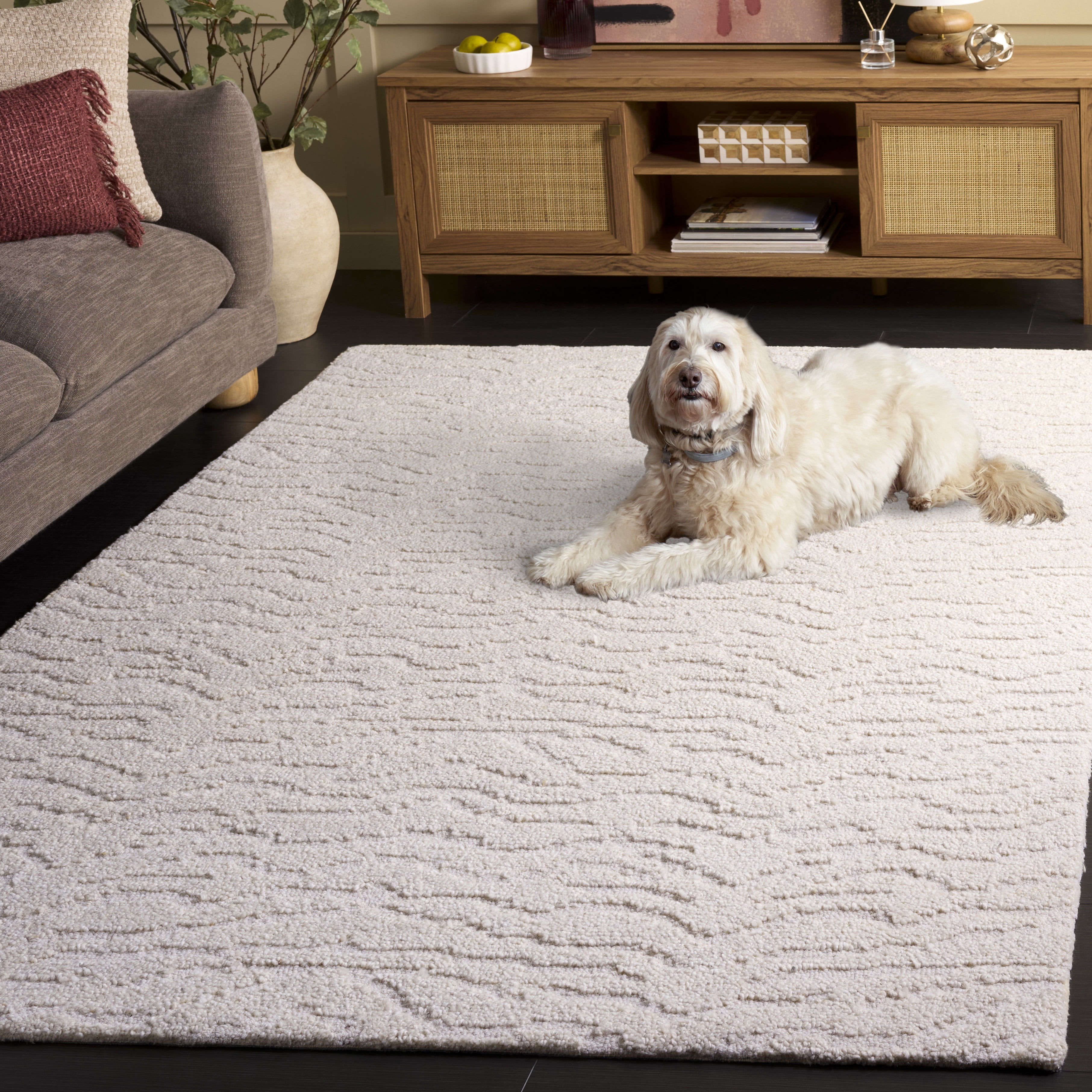 Safavieh Harvest Jemima Abstract Area Rug, Ivory, 6' x 9'