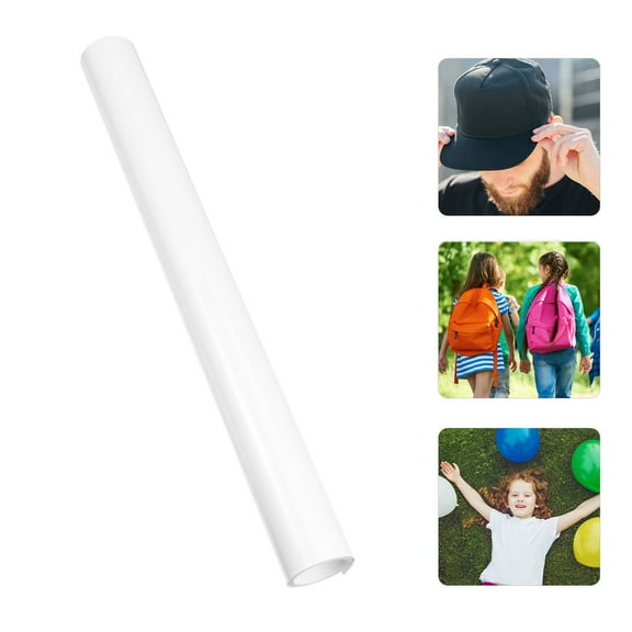 LITINKIMI T Shirt Transfers Iron On White for Aprons Handicraft Making 1 Roll 39.4*11.8in