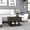 Brown, variant on Multicolor freestanding coffee table / With lift top and storage shelf