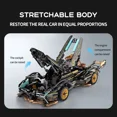 thumbnail image 3 of Bloques de construcción Technical 1:14 Rc Car Racing para niños, Juego de piezas, vehículo deportivo experto, modelo Power Moc, ladrillos, juguete DIY, regalos de cumpleaños para niños, 1200, 3 of 5