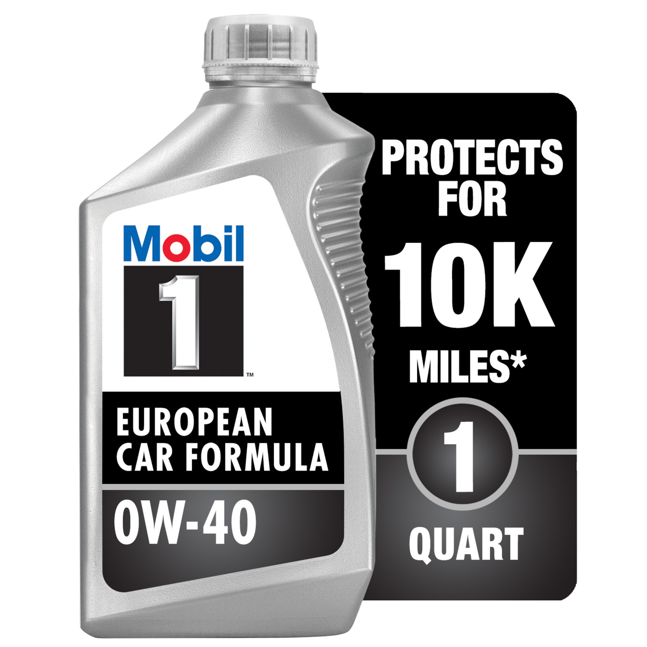Mobil 1 FS European Car Formula Full Synthetic Motor Oil 0W-40, 1 Quart - image 2 of 8