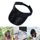 thumbnail image 5 of Shiny Rhinestone Visor Sombrero para el sol Ajustable vacío Sombrero al aire libre Glitter Ladies Hat para Hombres Be , negro cristal negro, 5 of 8