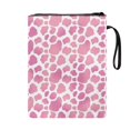 thumbnail image 2 of HELLHERO 1 pc Gift Bag Book Protector with Waterproof Washable Polyester Fabric Book Organzoer Holder for Reader Travel Men 8.66 x 11.42, Pink Leopard Print, 2 of 8