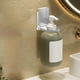 thumbnail image 1 of Shower Gel Wall Hanger | Clear Non-Perforated Bathroom Organizer Shelf - Wall Mounted Adhesive Storage Rack | Adjustable | Plastic | 1 Pack | 6.9x6.9x4.8cm | Durable | Shampoo Holder, 1 of 6