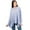 Light Blue, variant on Irish Lambswool Shawl Wrap Lightweight Poncho Oversized Scarf, Irish Wool Shawl Knitted Bridal Ruana Wrap Women's Irish Cape Made in Ireland