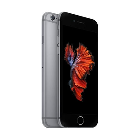 Walmart Family Mobile Apple iPhone 6s 32GB Prepaid Smartphone, Space (Best Easy To Use Mobile Phone)