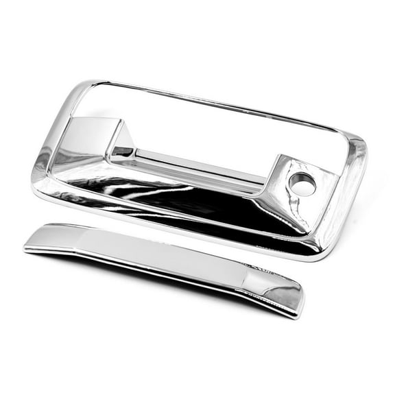 Sizver Chrome Tailgate Cover For 2014-2016 Chevy Silverado 1500/2500/3500/GMC Sierra No Camera Hole