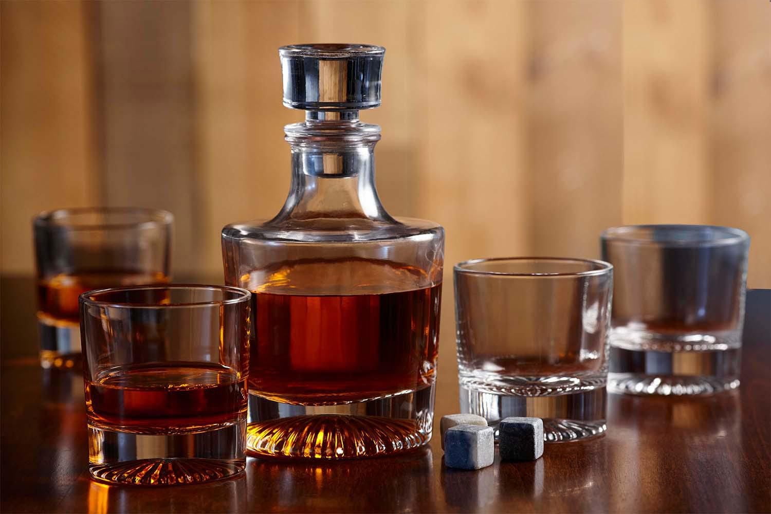 Globe Pyramide Ensemble de whisky 5 pièces
