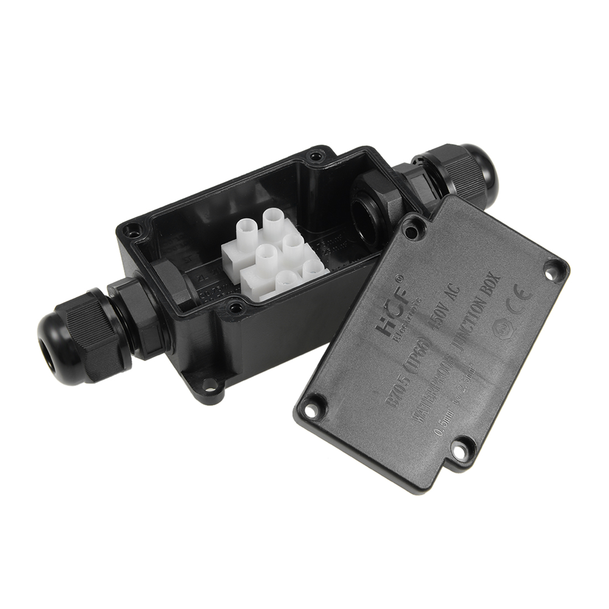 Waterproof IP66 Outdoor Electrical 2Way PG9 Cable Gland Electrical