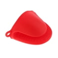 thumbnail image 1 of veasfak Anti-scald Silicone Gloves Finger Hand Clip Oven Convenient Pot Holde Red, 1 of 9
