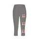 thumbnail image 4 of Pantalones de Ajuste Seco de la Moda de las Mujeres Imprimidas Leggings, Deporte de Yoga Elástico de Poliéster Elástico Respirable, 4 of 4