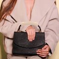 thumbnail image 3 of 1 Pce Housse de Poignée de Bagage Housse de Poignée de Sac à Main Housse en Cuir PU Accessoire de Sac, 3 of 6