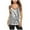 Silver, variant on Sequin Tank Top Sleeveless Green Sparkle Vest Glitter Tops Tops for Women Trendy Holiday Tops for Women
