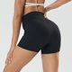 thumbnail image 5 of Gibobby Pantalones De Casuales Para Mujer Leggings elásticos de cintura alta para levantamiento de cadera para mujer, pantalones cortos de puntos para deportes, Yoga y Fitness(Negro, XL), 5 of 5