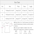 thumbnail image 3 of TQWQT Women's Round Neck Short Sleeve T Shirts Basic Bodysuits, 3 of 3
