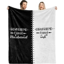 Bride Gifts, Engagement Gifts for Couples, Newly Wed Gifts for The Couple Blanket, Bridal Shower Gifts for Bride to be, Wedding Gifts for Couples Unique 2024, Bachelorette Gifts for Bride 60x50''''