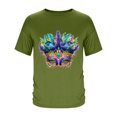 thumbnail image 4 of Tops para hombre, blusas y camisas de manga corta con cuello redondo para hombre, camisetas casuales con estampado de moda para hombre, blusa de manga corta, blusa de poliéster para hombre., 4 of 5
