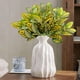 thumbnail image 4 of Arbusto de follaje artificial con hojas variegadas | Ramitas de plantas artificiales para jarrones o arreglos florales, 4 of 6