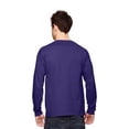 thumbnail image 2 of Fruit Of The Loom 4930 Hd Cotton 100 Cotton Long Sleeve T-Shirt,Deep Purple,2X-Large, 2 of 2
