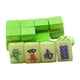 thumbnail image 3 of LLavero de Mahjong pequeño de 18 Uds., colgante artesanal para manualidades, colgante de llave, colgante de llavero de azulejos de Mahjong chinos de Verde, 3 of 9