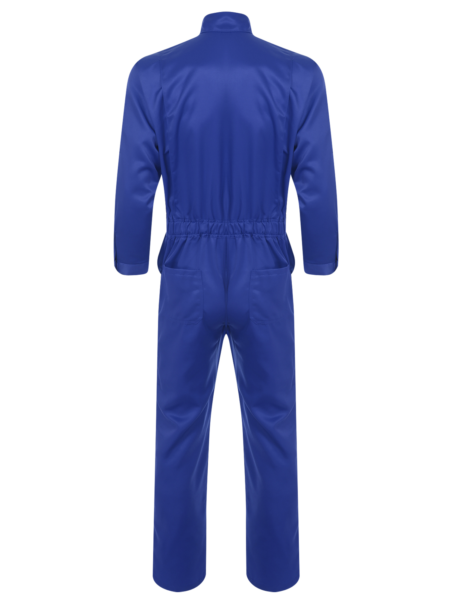 iiniim Men's Long Sleeve 100% Cotton Coverall Front Half Zipper