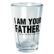 Star Wars I am Your Father Quote Tritan Shot Glass Clear 2 oz.