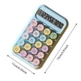 Color Electronic Pocket Silent Calculator Exquisite Mechanical ...