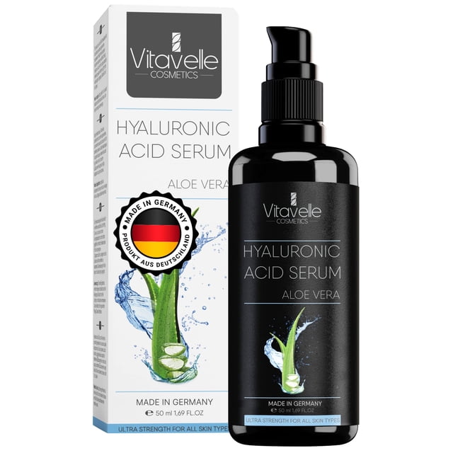 Sérum VITAVELLE de ácido hialurónico con aloe vera antienvejecimiento