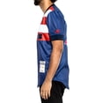 thumbnail image 4 of Hudson Stripe Ballers Jersey Men's Shortsleeve T-Shirt Blue/White/Red h1051463-blue, 4 of 4