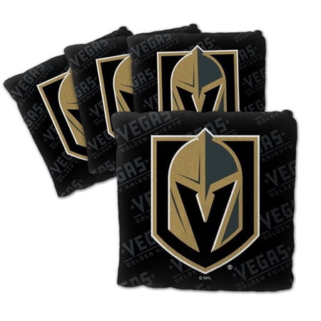 NHL Vegas Golden Knights Cornhole Bags - 4PK - Black