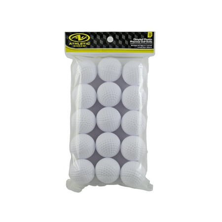 Athletic Works Golf Balls, 15 Pack