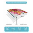 thumbnail image 4 of Twin XL Quilt Bedding Set, Spring Daisy Reversible Summer Quilt 3 Pieces, Turquoise Modern Abstract Art Dots Floral Lightweight Bedspreads Coverlets with 2 Pillow Shams for All Seasons, 4 of 5