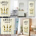 thumbnail image 6 of Sweet Gnomes Bee Fabric Shower Curtain Daisy Flower Yellow Washable Shower Curtains for Bathroom, Waterproof Bath Curtain with Hooks Home Decor 36x72in, 6 of 8