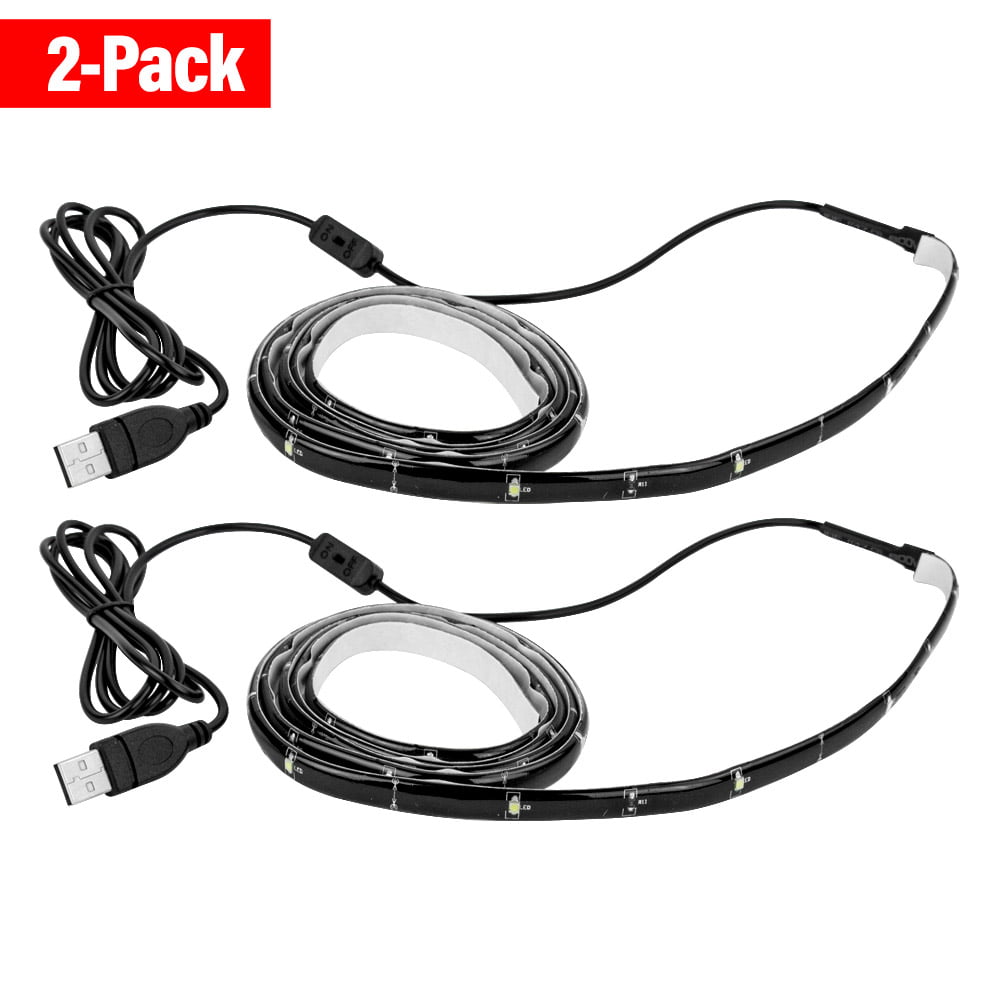 Antec Bias Lighting for HDTV with 51.1&quot; Cable (Reduces Eye Fatigue) 2 Pack