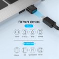 thumbnail image 2 of Adaptador USB 3.0 A Tipo C Transmisión de Datos de 10 Gbps Adaptador de Carga Rápida para 15 para para Accesorios Rojo, 2 of 5