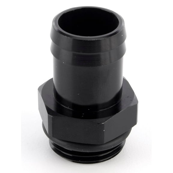 JEGS Hose Barb Fitting -10AN Port (7/8"-14 Thread) to -12AN (3/4") Hose