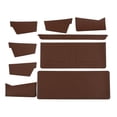 thumbnail image 1 of 1 Set Synthetic fiber Wallet Purse Making s Synthetic fiber for Billfold Wallet DIY Brown, 1 of 8