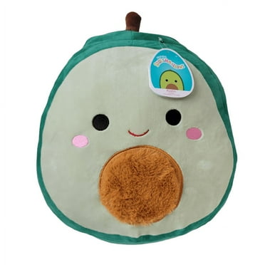 Squishmallows Official Kellytoy 8" Austin the Avocado with Fuzzy Pit Plush Toy S8-#330-2