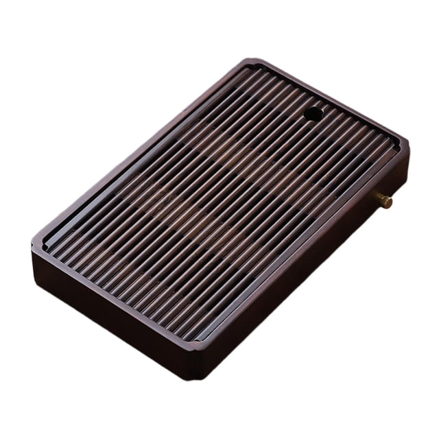 Chinese Tea Tray Traditional with Water Storage Box Countertop Tea Trays Vintage Small