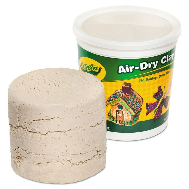 Old Potters Premium Air Dry Clay White 10 lbs All Natural Modeling Clay.  White 10