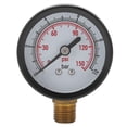 thumbnail image 1 of Manómetro de presión vertical Medidor de presión Monitoreo de líquidos Medición 0-10 Bar 0-150 Psi Conexión G1/4in, 1 of 15