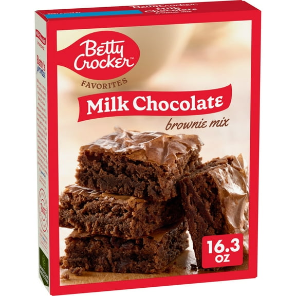 Betty Crocker Favorites Milk Chocolate Brownie Mix, Holiday Baking, 16.3 oz