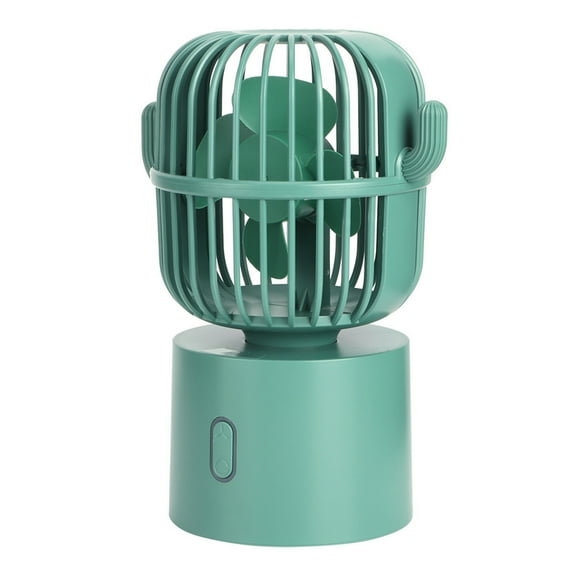 Fan Mini Desktop Cactus Small Fan USB Portable Electric Fan Box Fans Portable USB Rechargeable Desktop Electric Fan