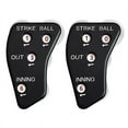 thumbnail image 1 of HLONK 2Pcs Baseball Umpire Counter Clicker Softball Umpire Indicator Umpire Equipment, 1 of 9