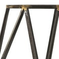 thumbnail image 4 of Benjara BM207262 Metal Candle Holder with Open Geometric Design, Black, 4 of 5