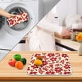 thumbnail image 4 of Ryvnso Elegant Tropical Floral-p9 Dish Drying Mat for Kitchen Countertop 18x24 Large Dish Pad Drainer Rack Dish Sink Mats, 4 of 7